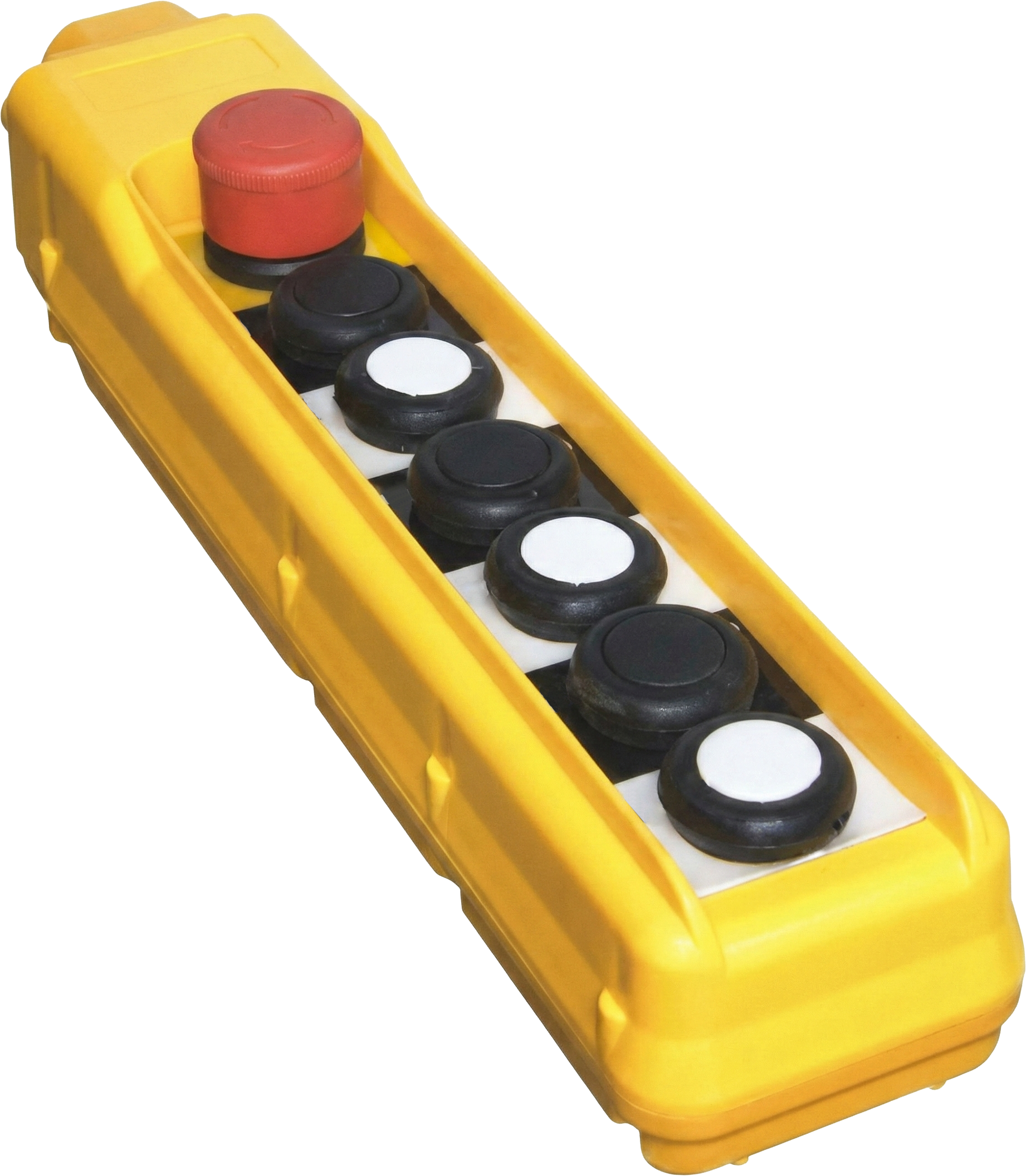 TEK HIZLI 6 BUTONLU ACİL STOPLU VİNÇ KUMANDASI